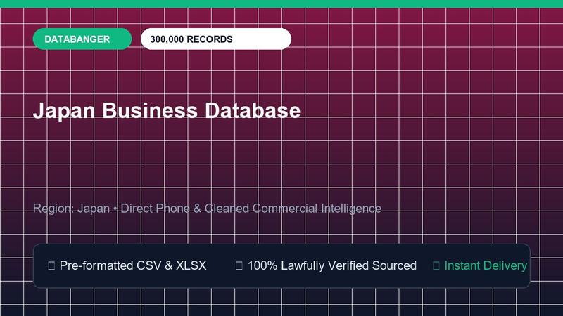 Japan Business Database