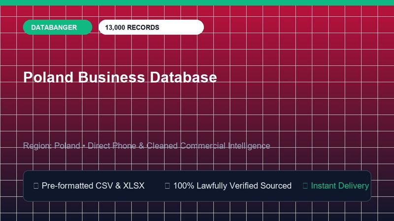 Poland Business Database